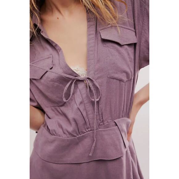 New! Free People‎ maxwell mini dress, women size XL - Picture 4 of 16